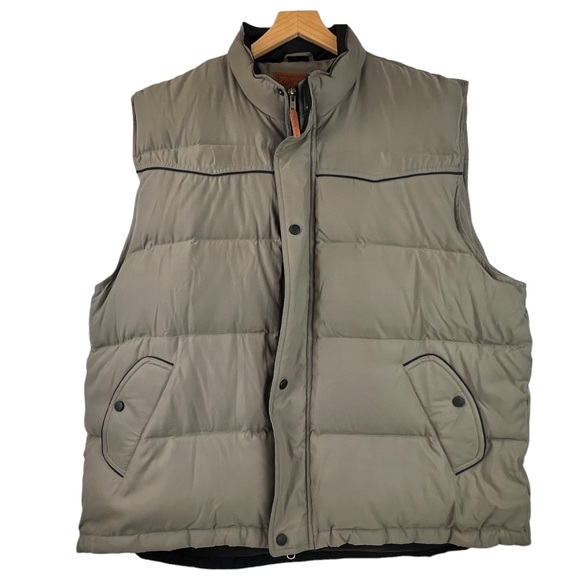 New Outback Trading Down Puffer Vest XXL Tan - Picture 1 of 11